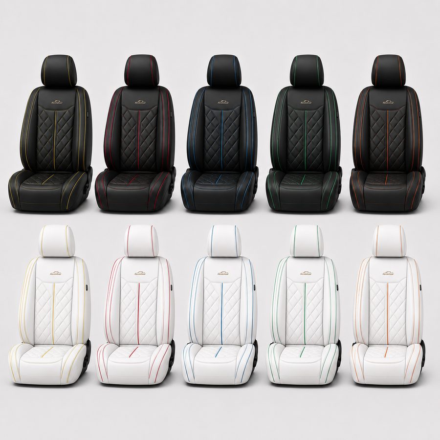 Kit de capas de banco Revestcar — todas as cores